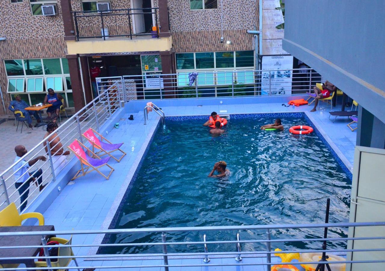 24-7 Electricity Agore Hotels And Suites Ltd Awoyaya Exterior photo