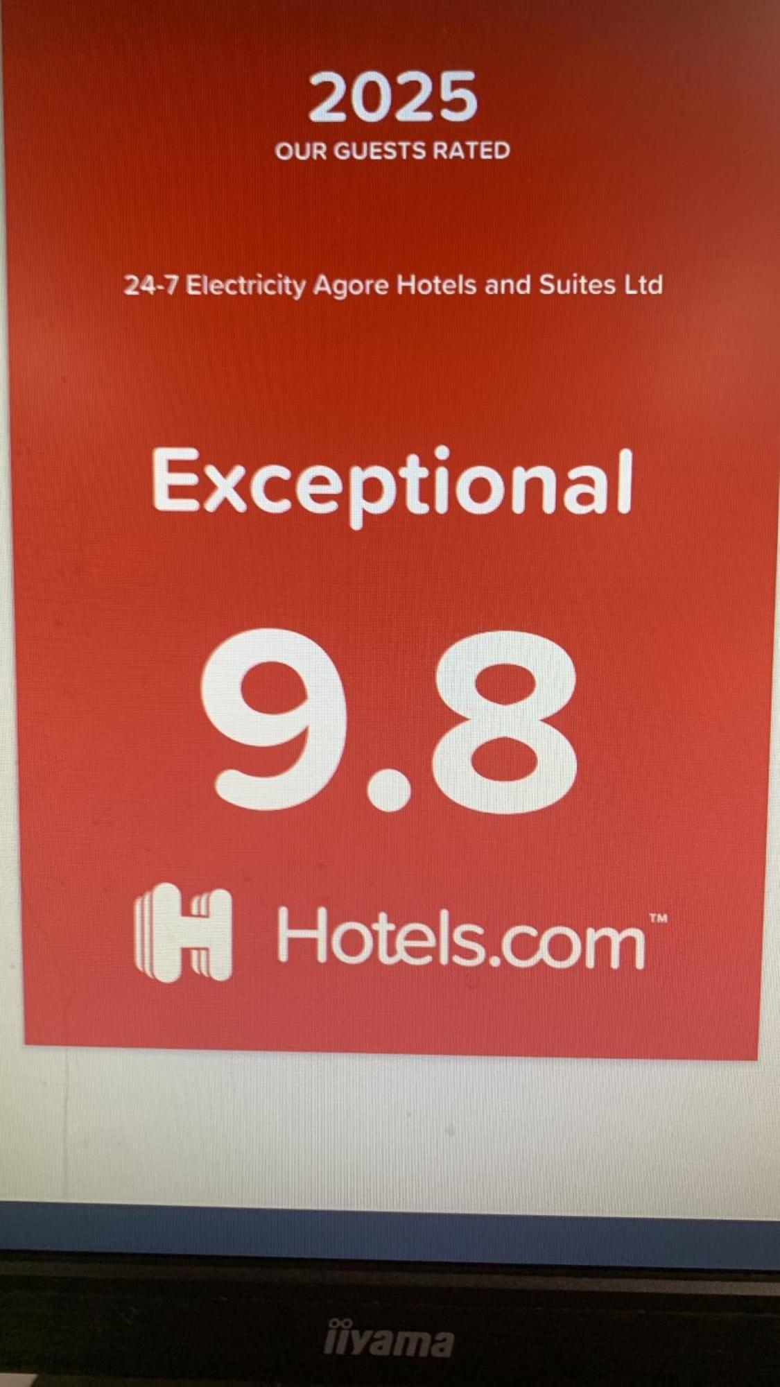 24-7 Electricity Agore Hotels And Suites Ltd Awoyaya Exterior photo